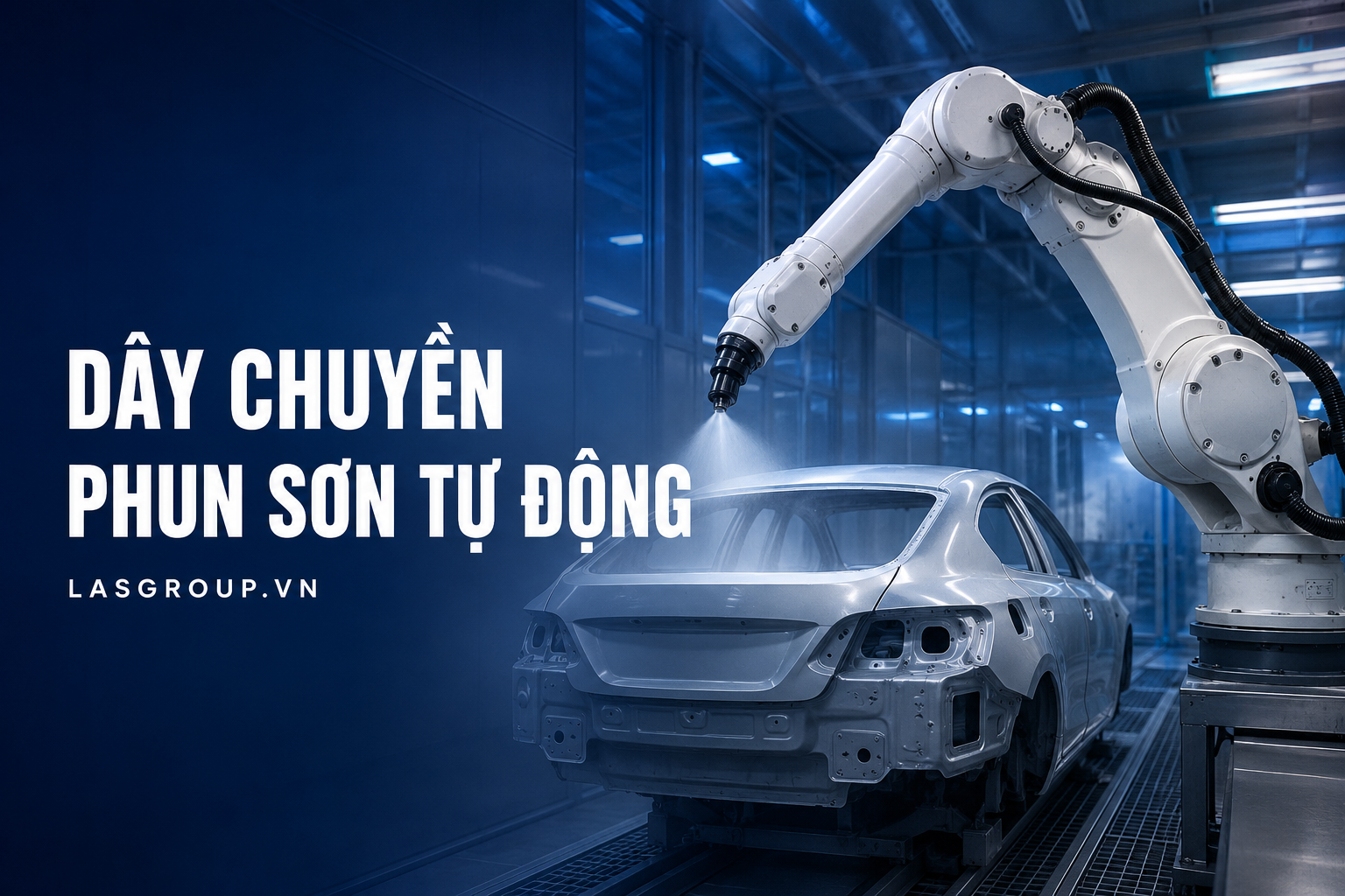 DÂY CHUYỀN PHUN SƠN